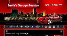 Pixel Design Portfolio, Smith's Garage Beeston